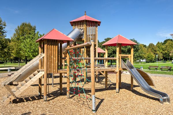 Playground Mulch Installation in South Jordan