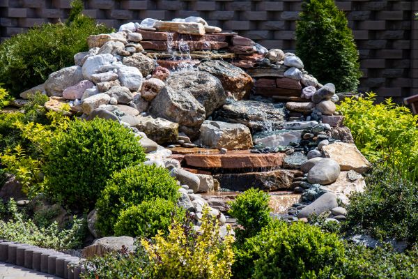 River Rock Landscaping in South Jordan