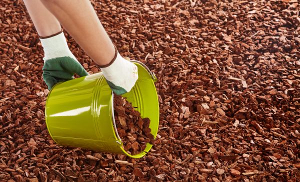 Wood Chip Landscaping in South Jordan
