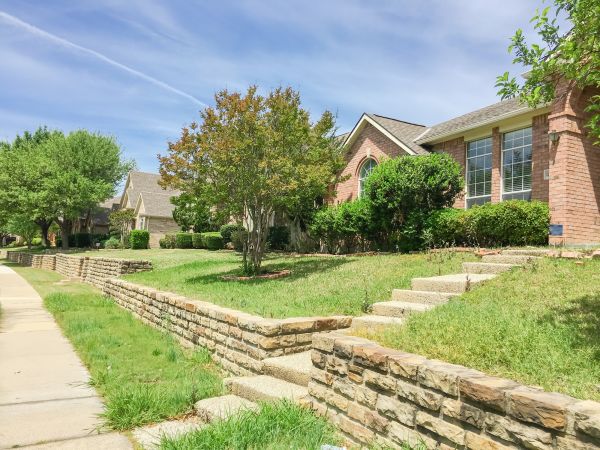 Sloped Yard Landscaping Service